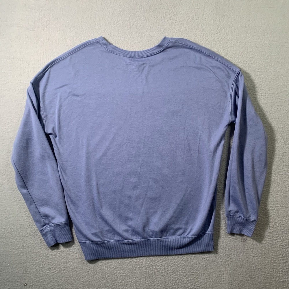 Sailor Moon Sweater Womens XS Blue Sweatshirt Pullover Anime Cartoon Graphic - Picture 6 of 6